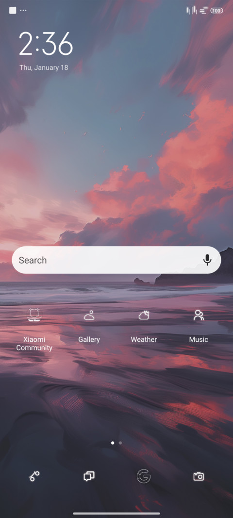 red screenshot