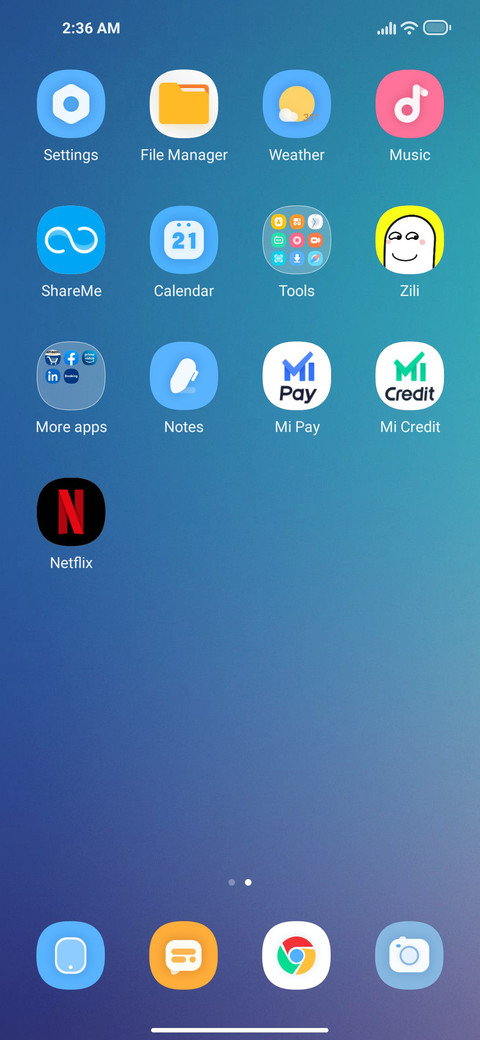 Widget En screenshot