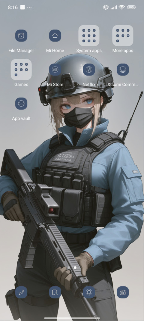 Soldier Girl screenshot