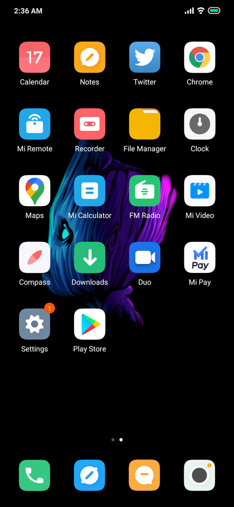 BLACKMODE OS v2 screenshot