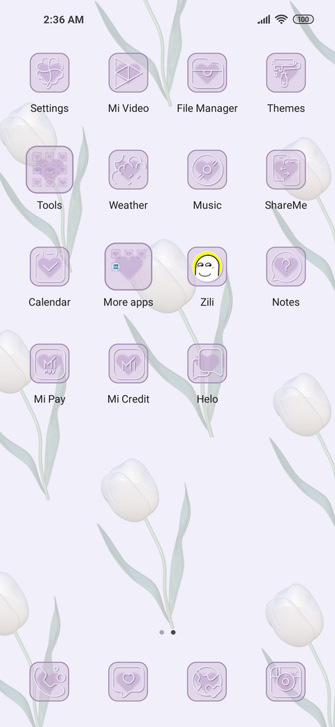 simple bow tulip screenshot