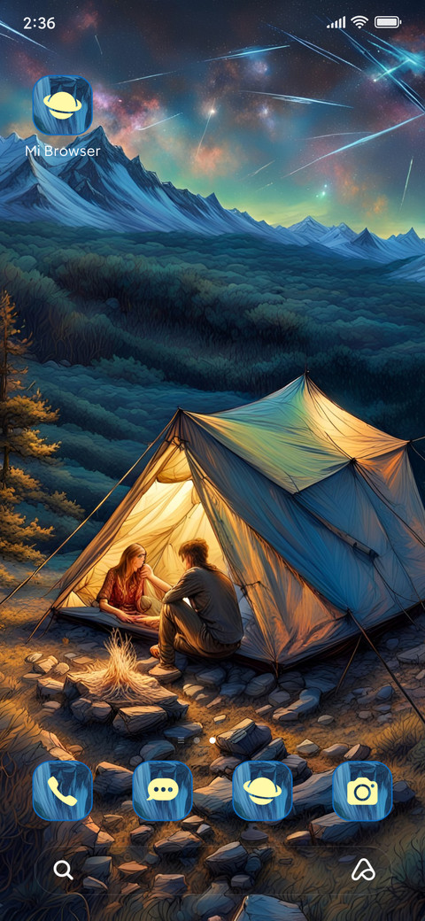mountain camp screenshot
