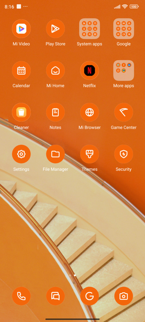 Orange Stair screenshot