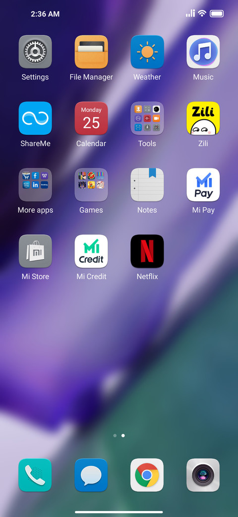 UNICORE-MIUI 12.5 screenshot