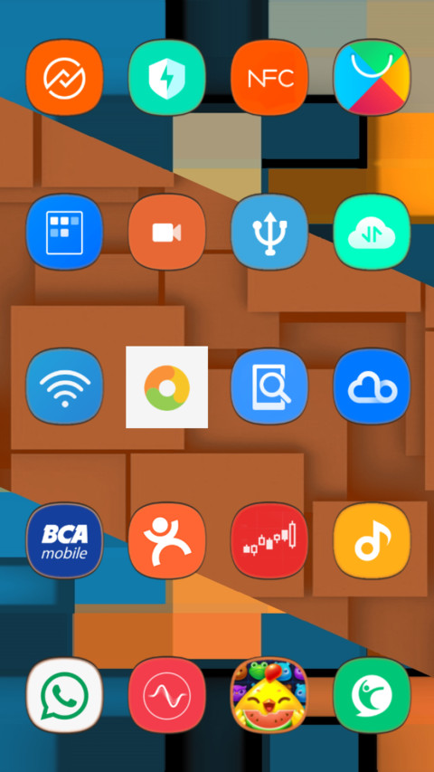 Orange Accents 2 v10 screenshot