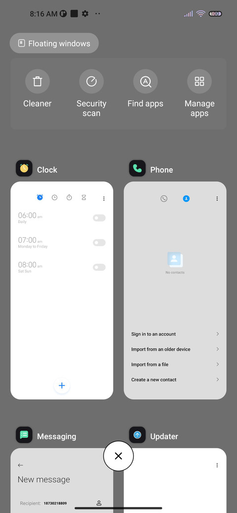 Dazzle module screenshot