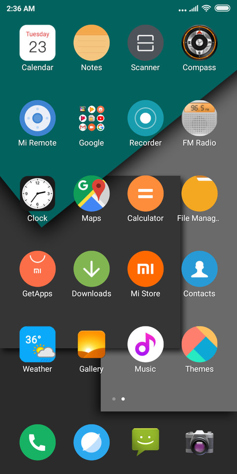 sky cyan screenshot