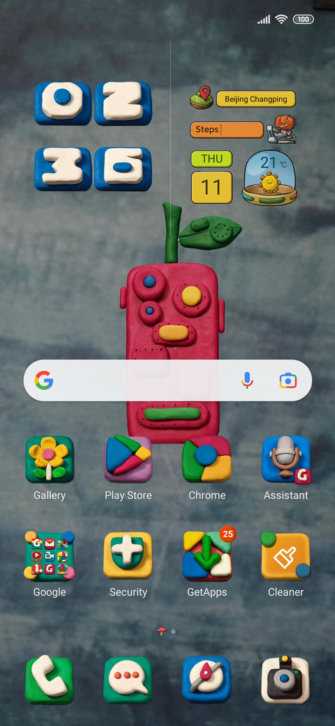 Clay Apple screenshot