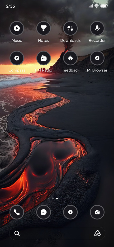 Volcano Island screenshot