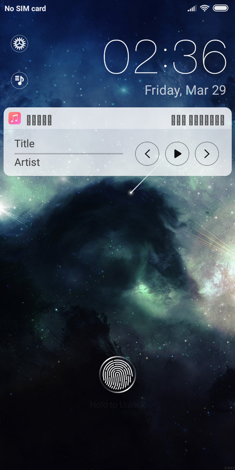 iOS 10 Nebula screenshot