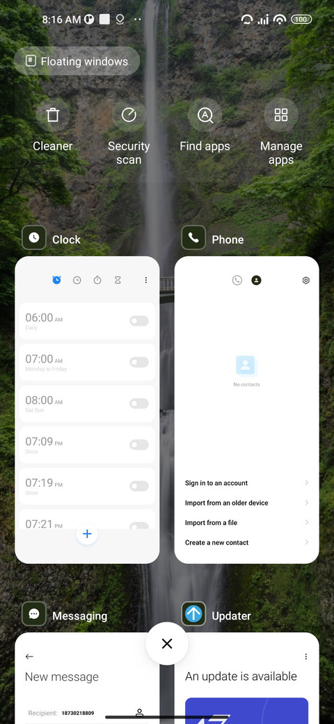 Bridge screenshot