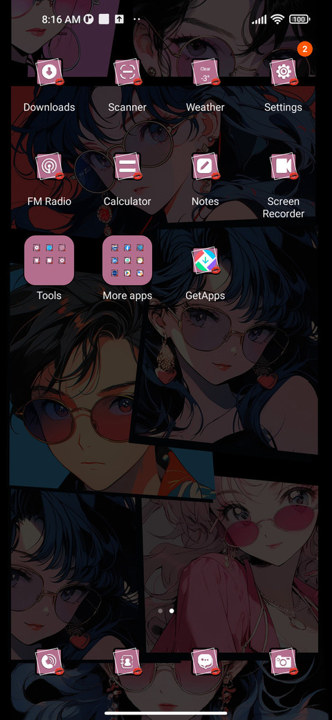 Vintage girl screenshot