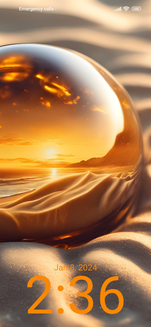 beach lens screenshot