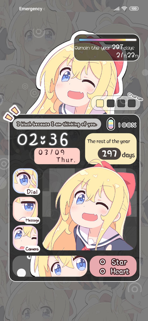 Q version girl screenshot
