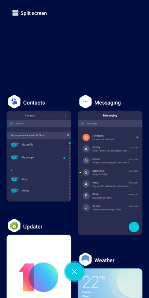 Pure Hexa Dark V10 screenshot