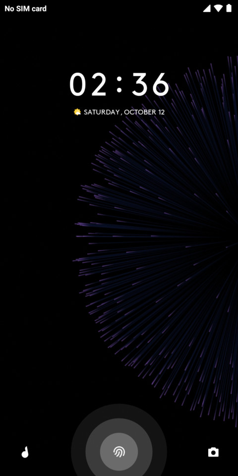 Pixel Q Dark v10 screenshot