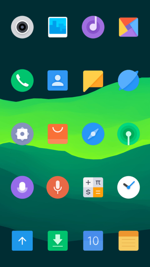 Poco Theme screenshot
