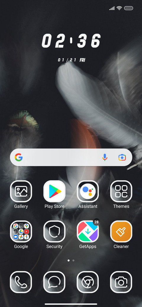 Feather screenshot