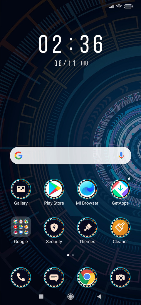 FuturisticPattern_3MDP screenshot