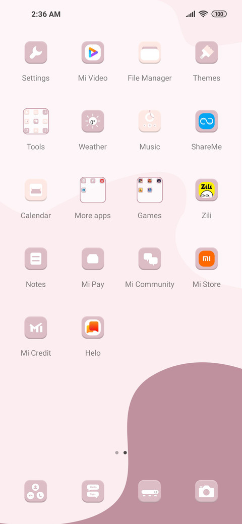 Pink time screenshot