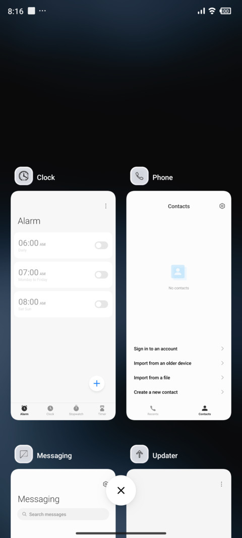 Make UI screenshot