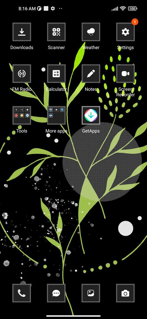 Pastel Leaf screenshot
