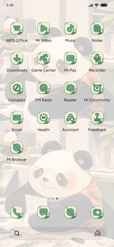 Panda+Working screenshot