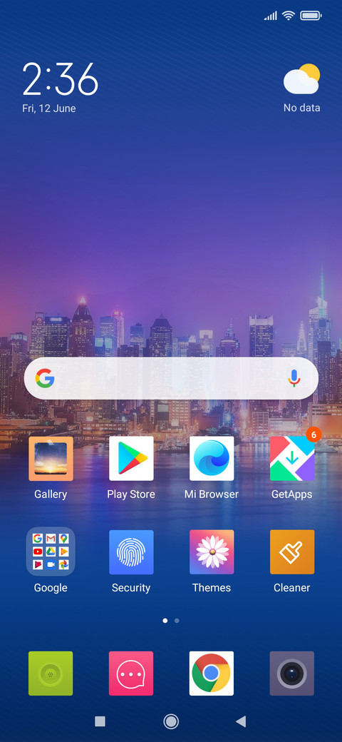 Night city screenshot