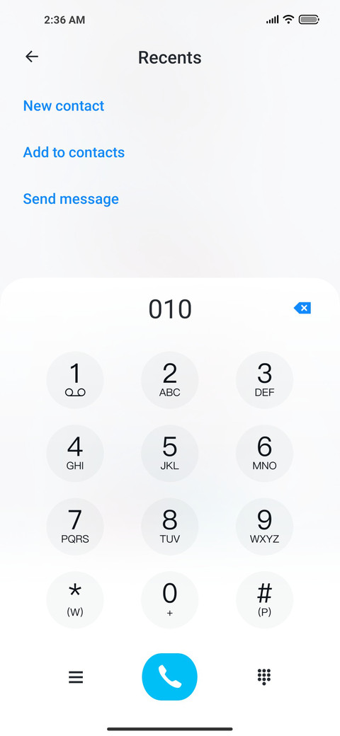 Hello white v12 screenshot