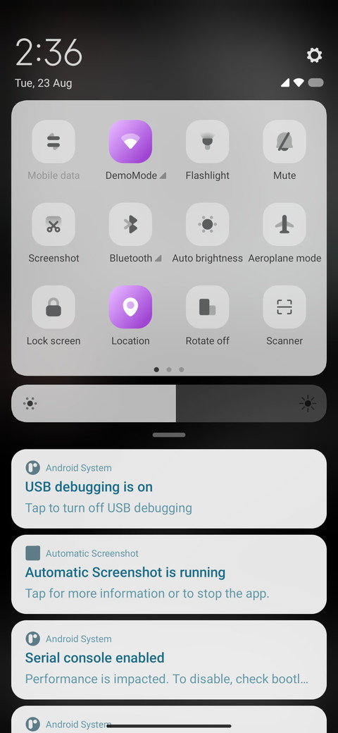Black Pattern screenshot