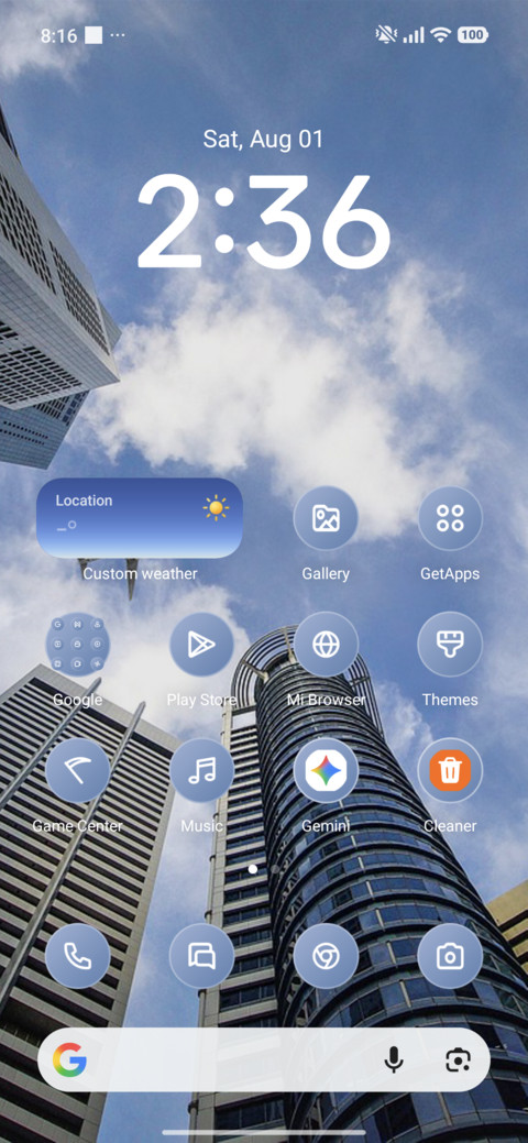 Sky Mirror screenshot
