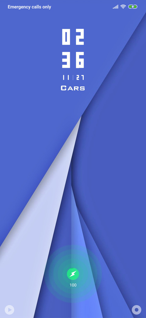 Blue screenshot
