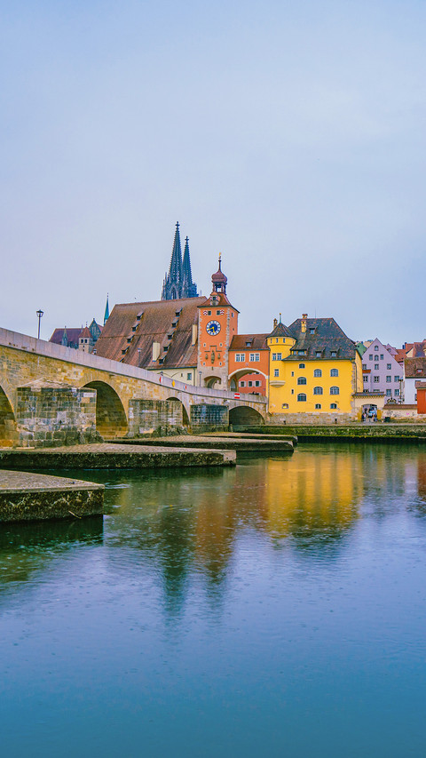 The Old Town and Bridge of Regensburg screenshot