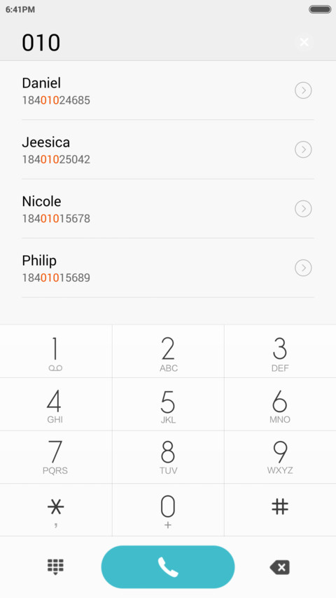 MYUI8 screenshot