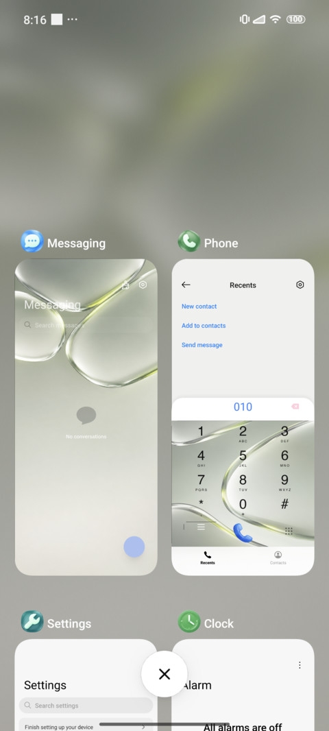 Three Green Glass screenshot