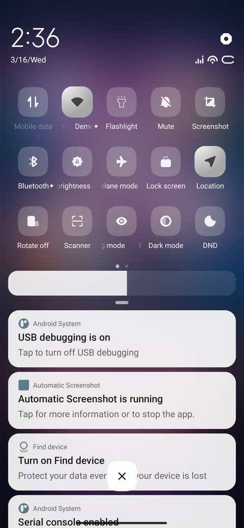 X Neon screenshot