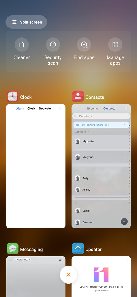 sunrise V11-4 screenshot