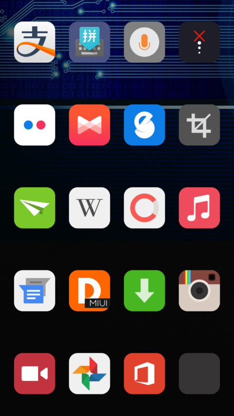 iOS9 Neon screenshot