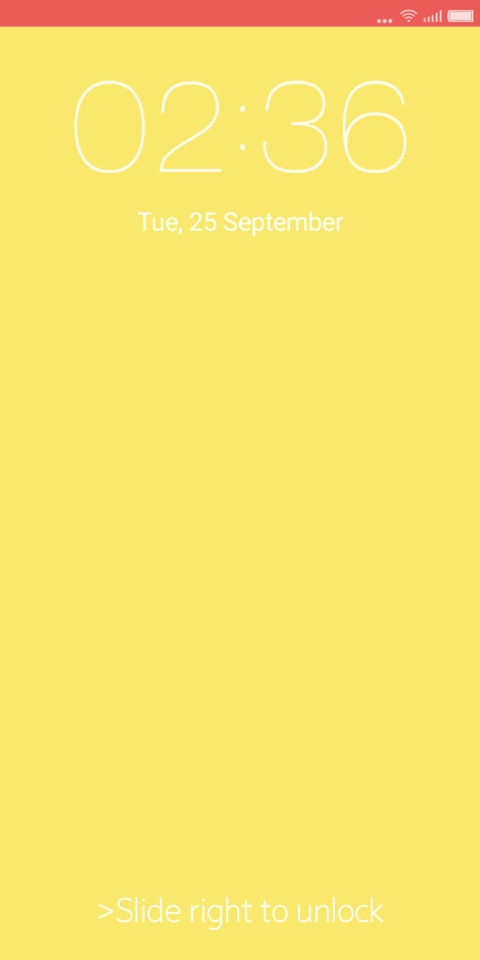 Yellow Design screenshot