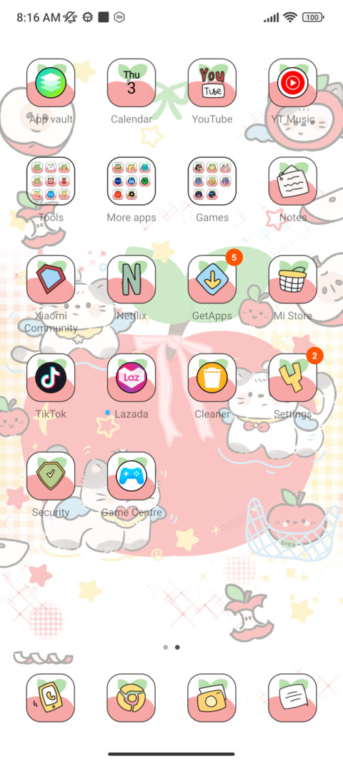 Apple Kitty Angel screenshot