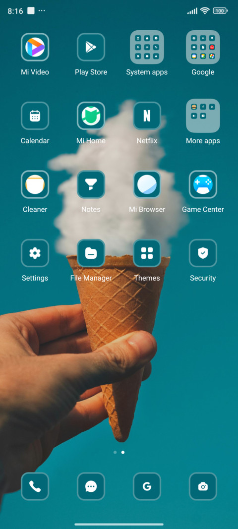 Icecream screenshot