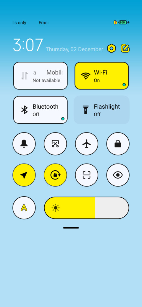 OLED screenshot