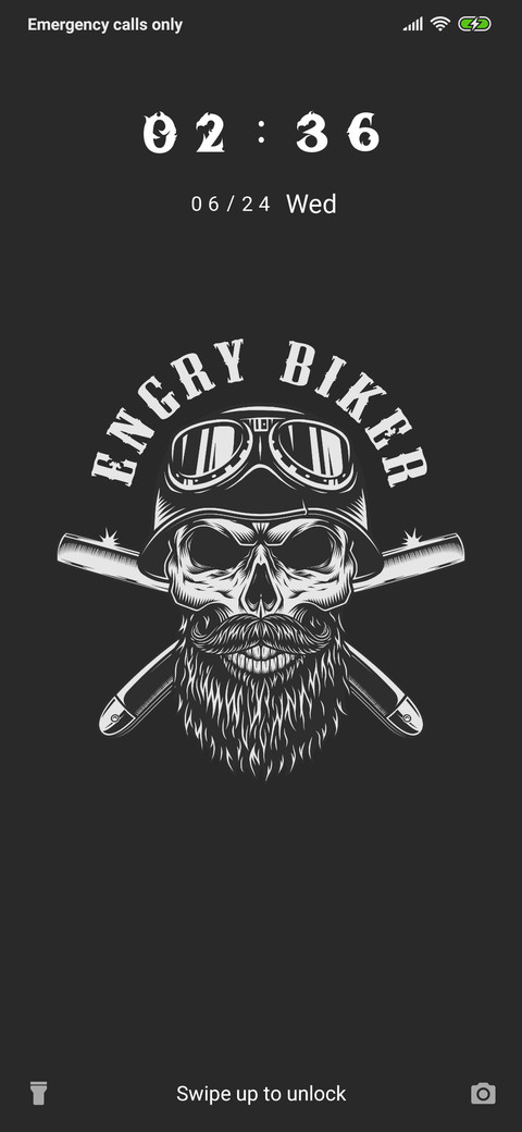 Biker Skull - Dark_3MDS screenshot