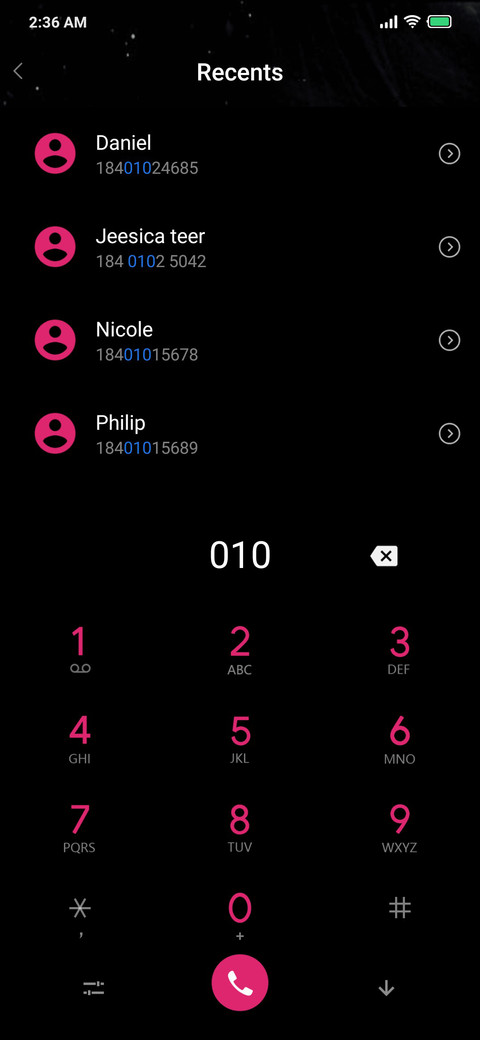 DarkDroid Red_DWM4 screenshot