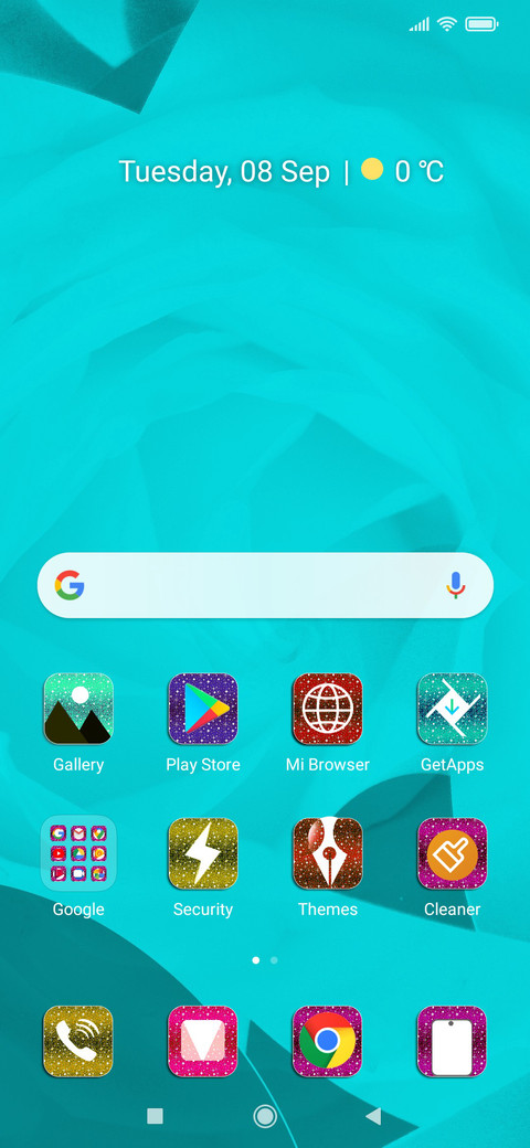 White Flower_DWM20 screenshot
