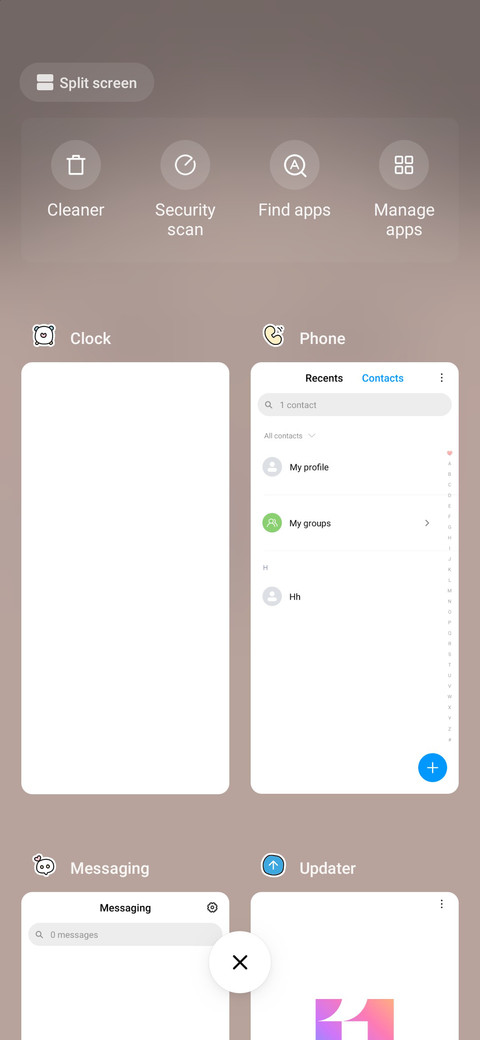 Face squeeze screenshot