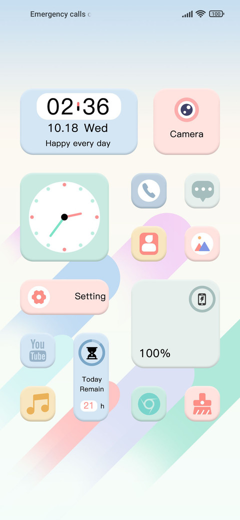 Refreshing stripes screenshot