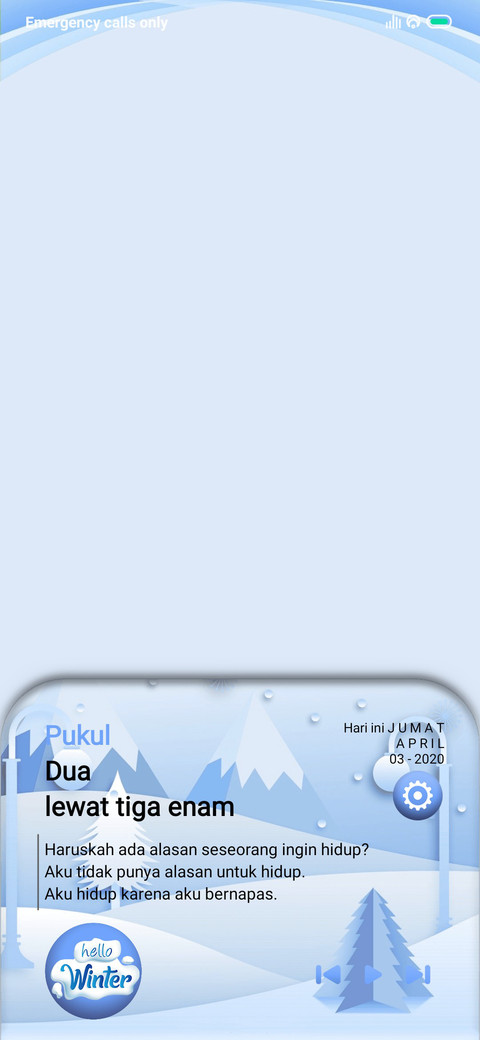 Hello Winter v11 screenshot