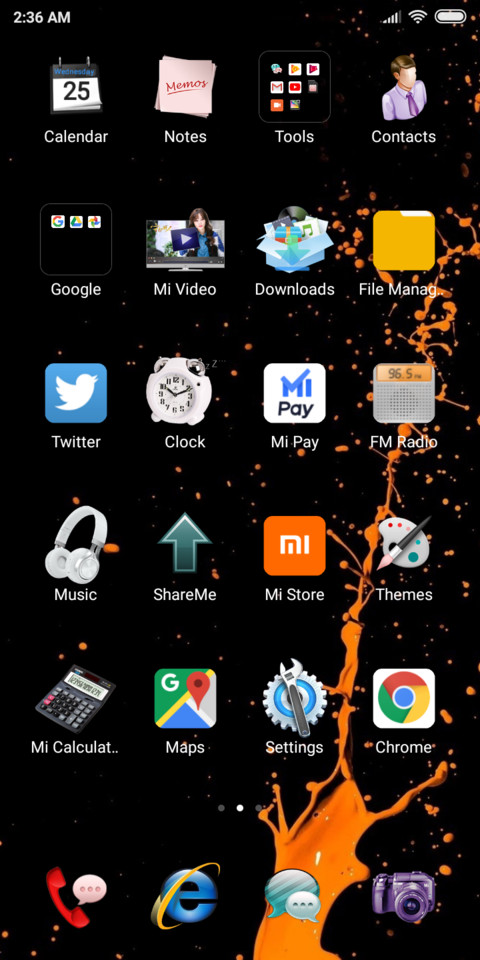 Tiger Theme screenshot