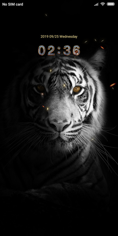 Tiger Theme screenshot